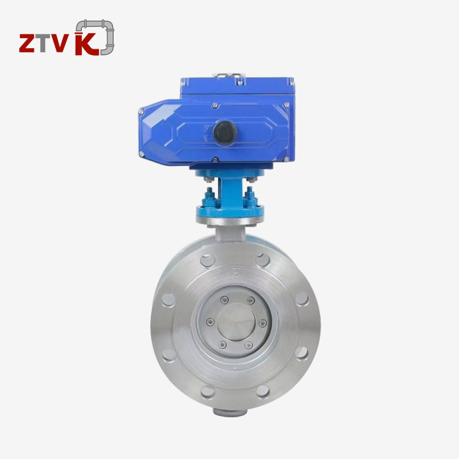 triple offset metal seated butterfly valve